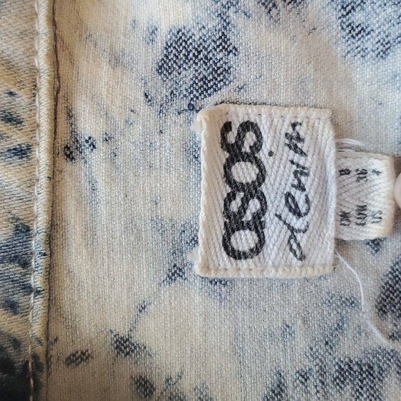 ASOS Denim Acid Wash Denim Jacket (US 4) - Picture 3 of 3